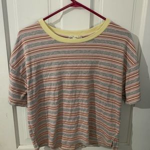 Pink Republic striped T-shirt